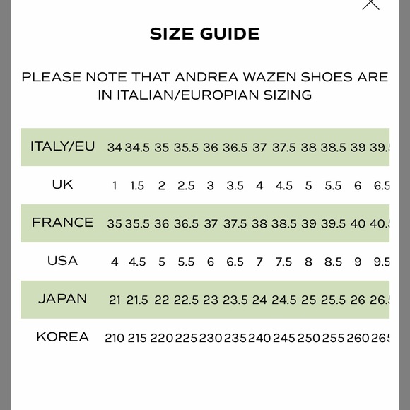 scarpe usa misure scarpe eu